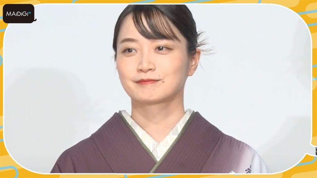 深川麻衣、着物姿で登場　主人公との共感を明かす　映画「ぶぶ漬けどうどす」完成披露試写会