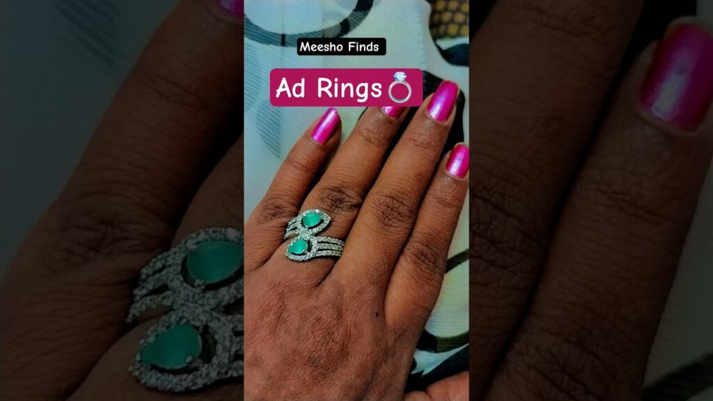 Ad Rings 💍#meeshofinds #meesho #adrings #shopingwithyami Ad Rings 💍#meeshofinds #meesho #adrings #shopingwithyami