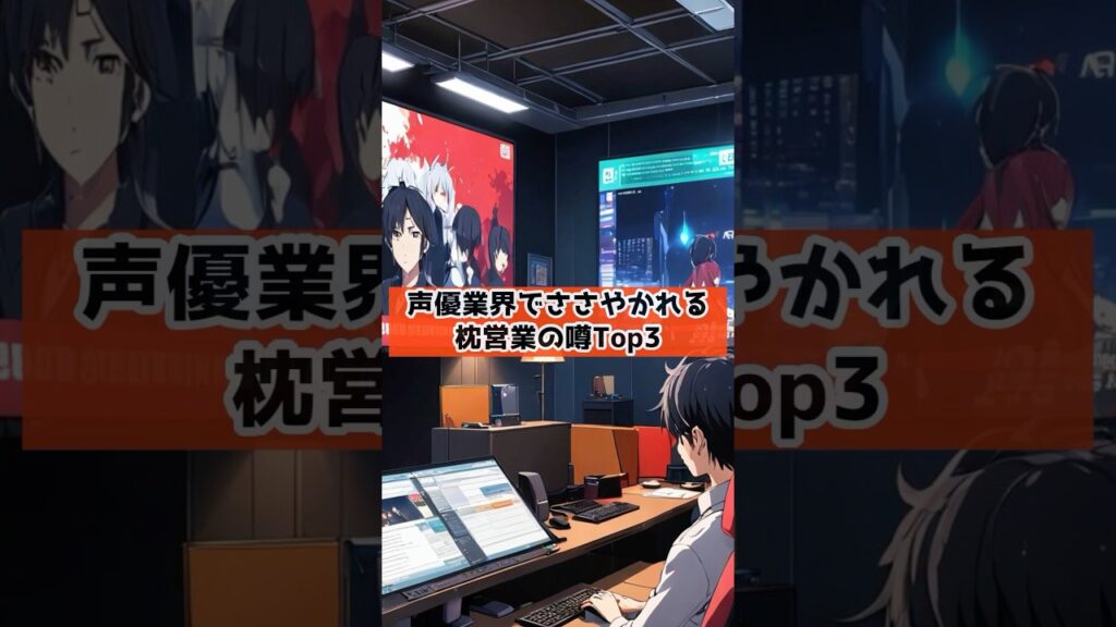 【闇深】声優業界でささやかれる枕営業の噂Top3【声優雑学】