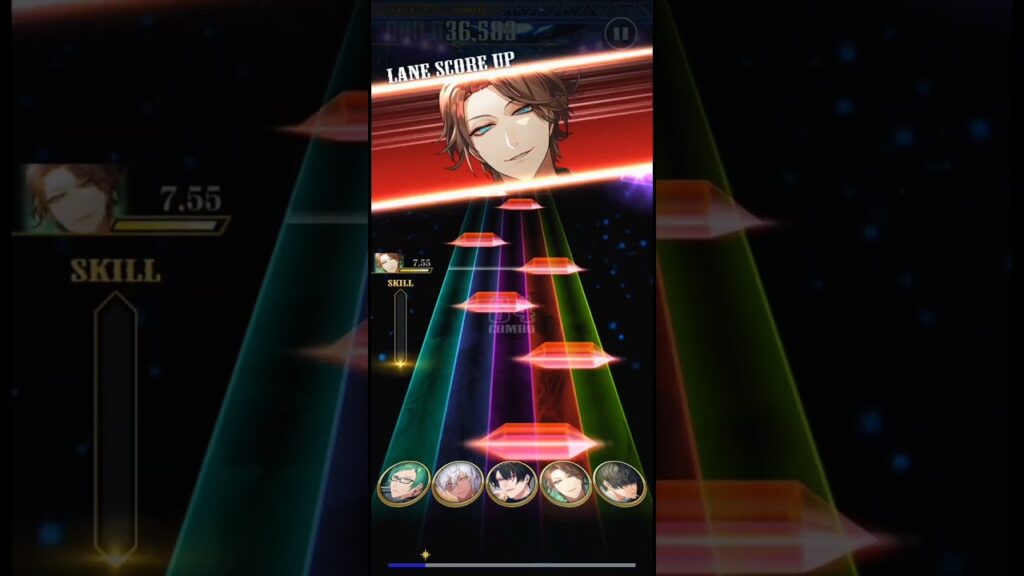 【ブラスタ】×【DYNAMIC CHORD】欠け続ける月〈NORMAL/TeamC編成/前編〉#Shorts