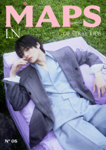 Stray Kids I.N「MAPS JAPAN」の表紙を飾る