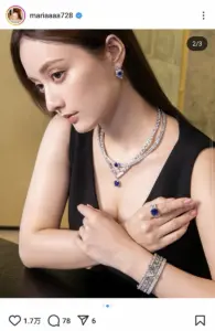 谷まりあ　高級ジュエリー映える美しすぎるショットにファン興奮「国が建つ美しさ」「美しすぎてまぶしい」― スポニチ Sponichi Annex 芸能