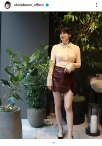 ホラン千秋　生足スラリの超ミニスカコーデ披露に「美脚！」「セクシーすぎる」絶賛の声― スポニチ Sponichi Annex 芸能