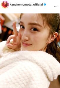 百田夏菜子のインスタグラム（＠ｋａｎａｋｏｍｏｍｏｔａ＿ｏｆｆｉｃｉａｌ）より