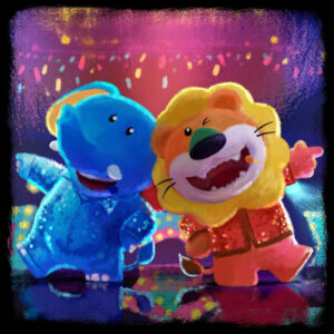 「たべっ子どうぶつ THE MOVIE」Travis Japan主題歌に乗せたエンドロールイラスト公開1