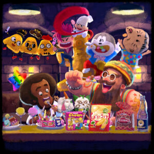 「たべっ子どうぶつ THE MOVIE」Travis Japan主題歌に乗せたエンドロールイラスト公開6