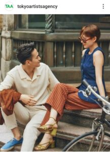 山本直寛の所属事務所「ＴＯＫＹＯ　ＡＲＴ　ＡＧＥＮＣＹ」の公式インスタグラム（＠ｔｏｋｙｏａｒｔｉｓｔｓａｇｅｎｃｙ）より