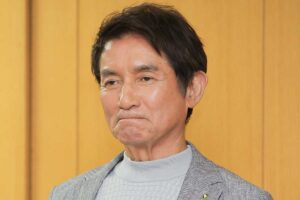 会見に登壇した田中健【写真：ENCOUNT編集部】