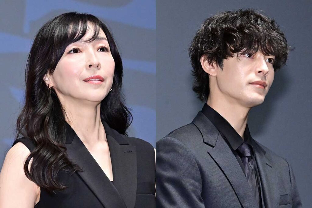 麻生久美子（左）と塩野瑛久【写真：ENCOUNT編集部】