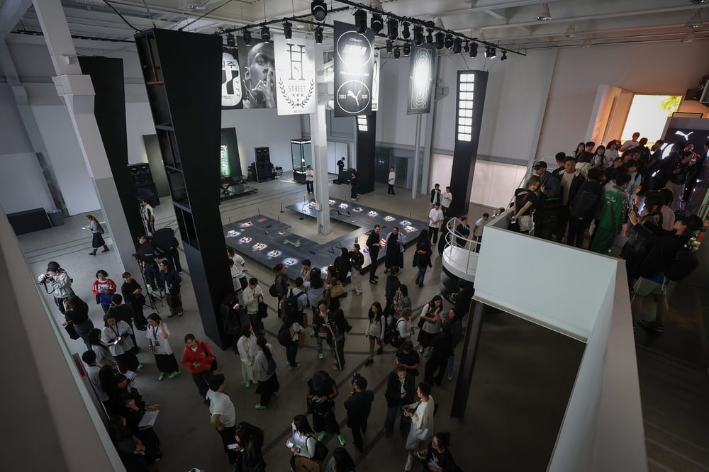 「フューチャー・アーカイブス」インスタレーションは、プーマの伝統と没入型ストーリーテリングを融合させ、レイヤー41に多くの観衆を集めました。