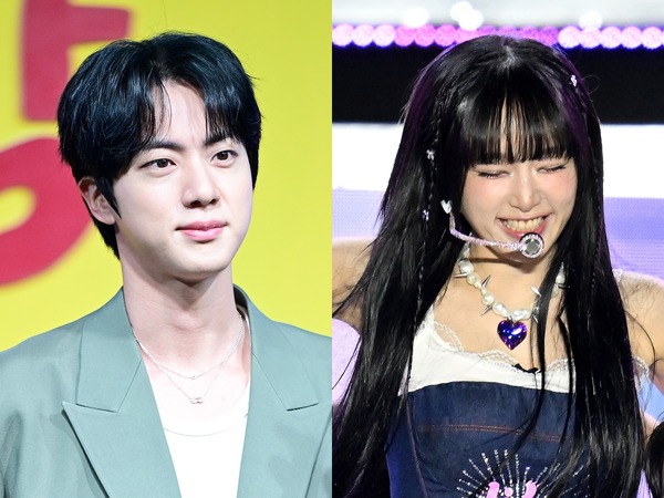 身長差にキュン…BTS・JIN、元K-POP女性アイドルとのペアルック2SHOTが話題!?【PHOTO】 - RBB TODAY
