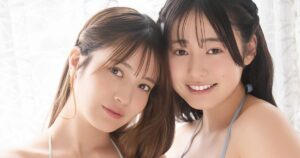 グラビア界の〝黒と白〟 黒嵜菜々子＆白濱美兎がカラフルなビキニ姿披露 - サンスポ