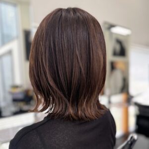 【40代ヘア】ライトエアリーボブで少し雰囲気を変えて♩LEEヘアカタログを参考にしています。 - lee.hpplus.jp