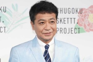 プロジェクト発表会に登壇した中山秀征【写真：ENCOUNT編集部】