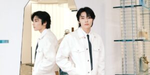Stray KidsのI.N（アイエン）がボッテガ・ヴェネタ 表参道フラッグシップに来店｜ファッション｜ELLE[エル デジタル]