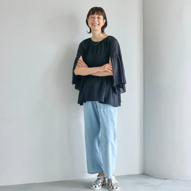 【上下しまむら】って本当！？ 40・50代の春夏に♡「サマ見えコーデ」(ftn-fashion trend news-) - goo ニュース