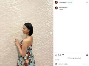 貴乃花氏の次女、背中ぱっくりドレスを披露　美スタイル「綺麗すぎる」: J-CAST ニュース