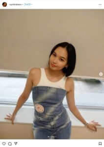 「ドアップ最高です」白河れい、美人アナの母に「そっくり」話題に　父は元横綱・貴乃花光司: J-CAST ニュース