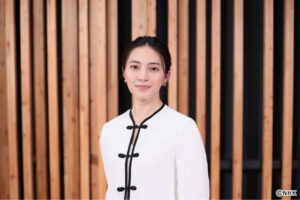 北海道出身の久保田紗友が、大河ドラマ「べらぼう」札幌パブリックビューイングに登壇