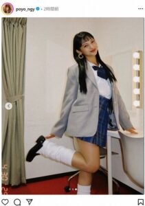 ゆきぽよ ブレザー&ルーズソックスのJKオフショにファン興奮「イケてる」「制服似合う」「ルーズよき」（2025年5月6日）｜BIGLOBEニュース