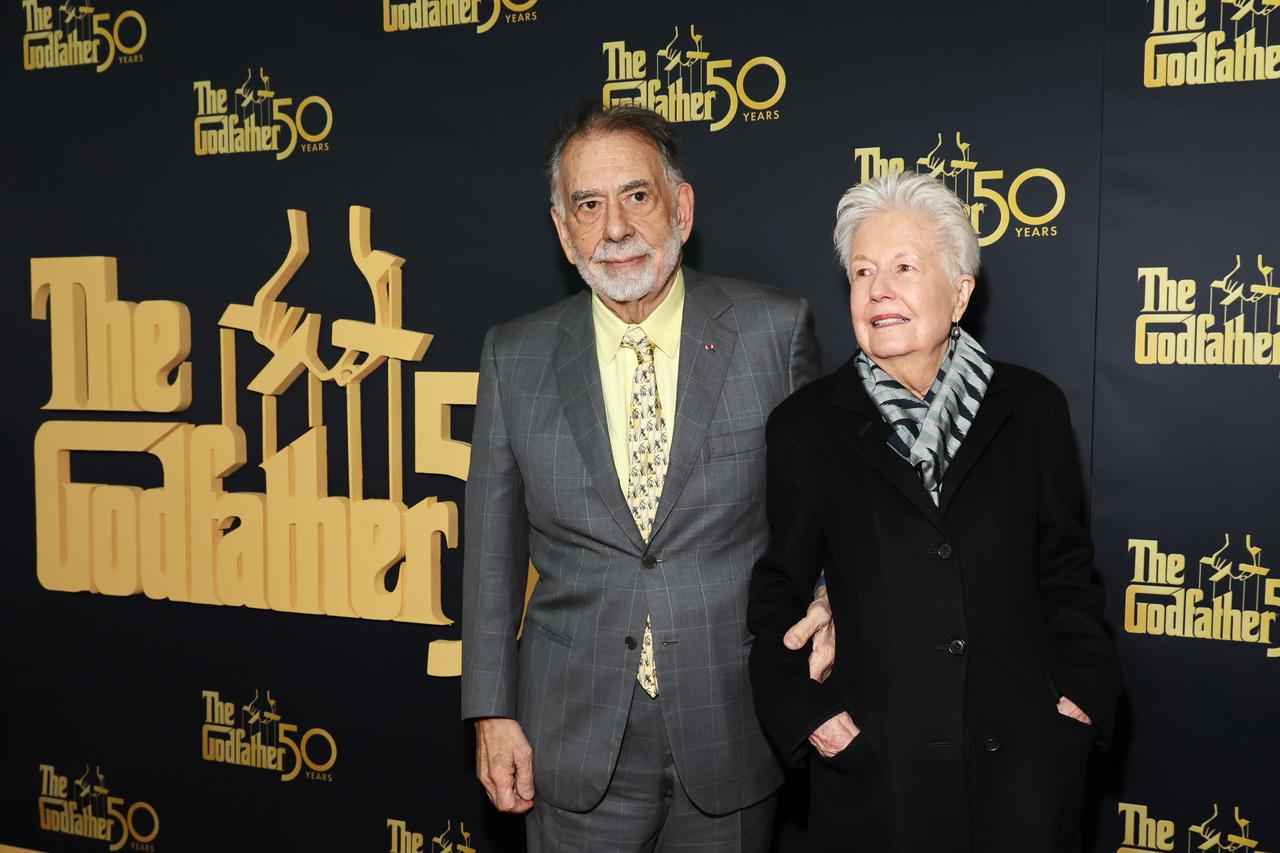 画像: 『ゴッドファーザー』50周年セレモニーで夫人の故エレノアさんと
