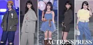 なえなの、鶴嶋乃愛、さくら、川口ゆりな、本田紗来.ACTRESS PRESS