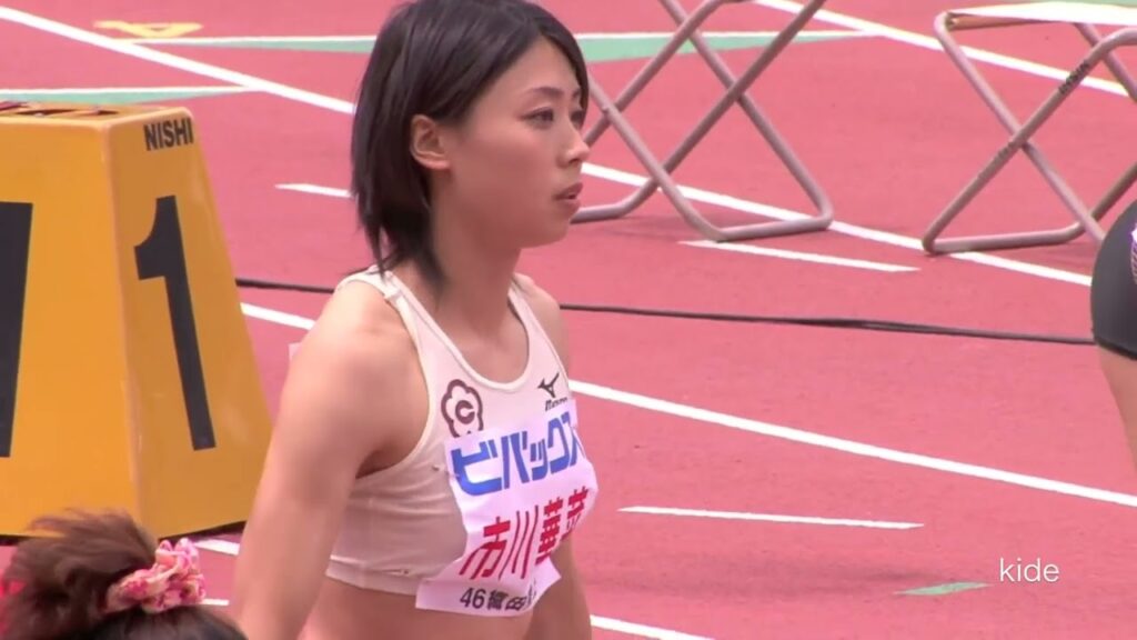 【市川 華菜】 女子 100m 2012 織田幹雄記念国際陸上