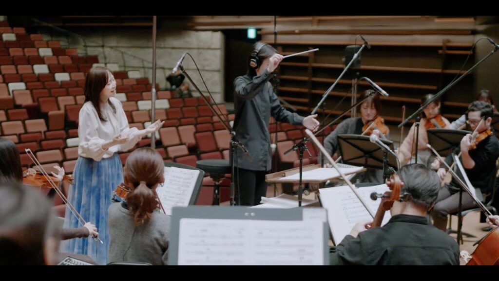 森口博子「銀色ドレス (オーケストラ・ヴァージョン)」MV (「機動戦士Ζガンダム」挿入歌)