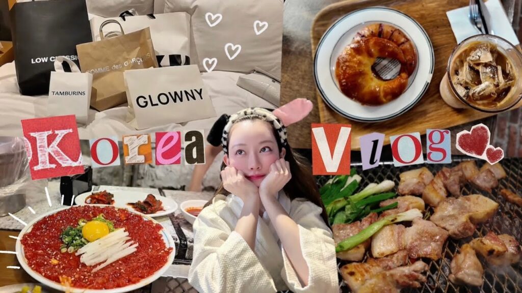 韓国VLOG♡女子旅|cafe|ご飯|お買い物 韓国VLOG♡女子旅|cafe|ご飯|お買い物