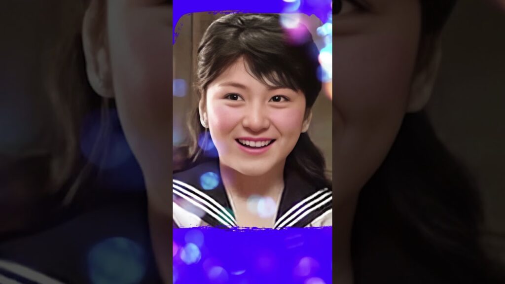 日活のアイドル女優　ss73-4 #和泉雅子 #カラー化