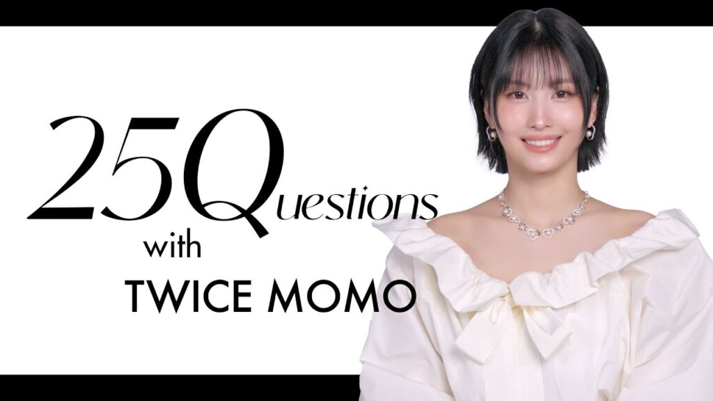 【ENG sub】メンバーとの一番の思い出、新しく始めたルーティンは？ TWICE MOMOが赤裸々トーク！｜25Qestions｜25ans