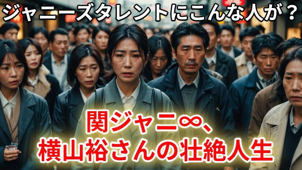 ジャニーズタレントにこんな素晴らしい人が?関ジャニ∞、横山裕さんの壮絶人生! ジャニーズタレントにこんな素晴らしい人が?関ジャニ∞、横山裕さんの壮絶人生!