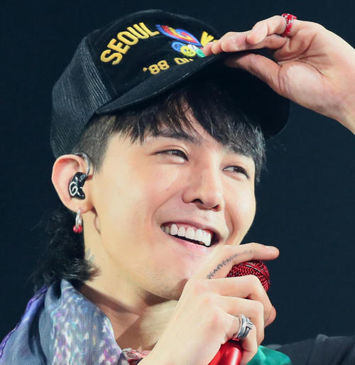 BIGBANGのG－DRAGON（2017年9月撮影）