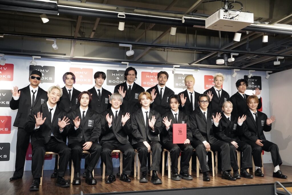 THE RAMPAGE 全メンバー16名が集結