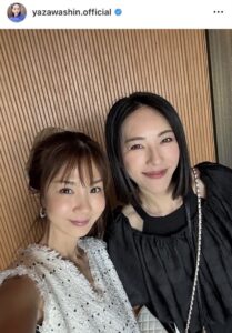 矢沢心のインスタグラム（＠ｙａｚａｗａｓｈｉｎ．ｏｆｆｉｃｉａｌ）より