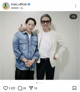 布袋寅泰　人気俳優や大物歌手…ライブに訪れた芸能人らとのオフショット披露に「豪華な顔ぶれ」の声 - スポニチ Sponichi Annex 芸能