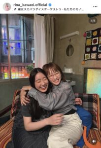 川栄李奈のインスタグラム（＠ｒｉｎａ＿ｋａｗａｅｉ．ｏｆｆｉｃｉａｌ）より