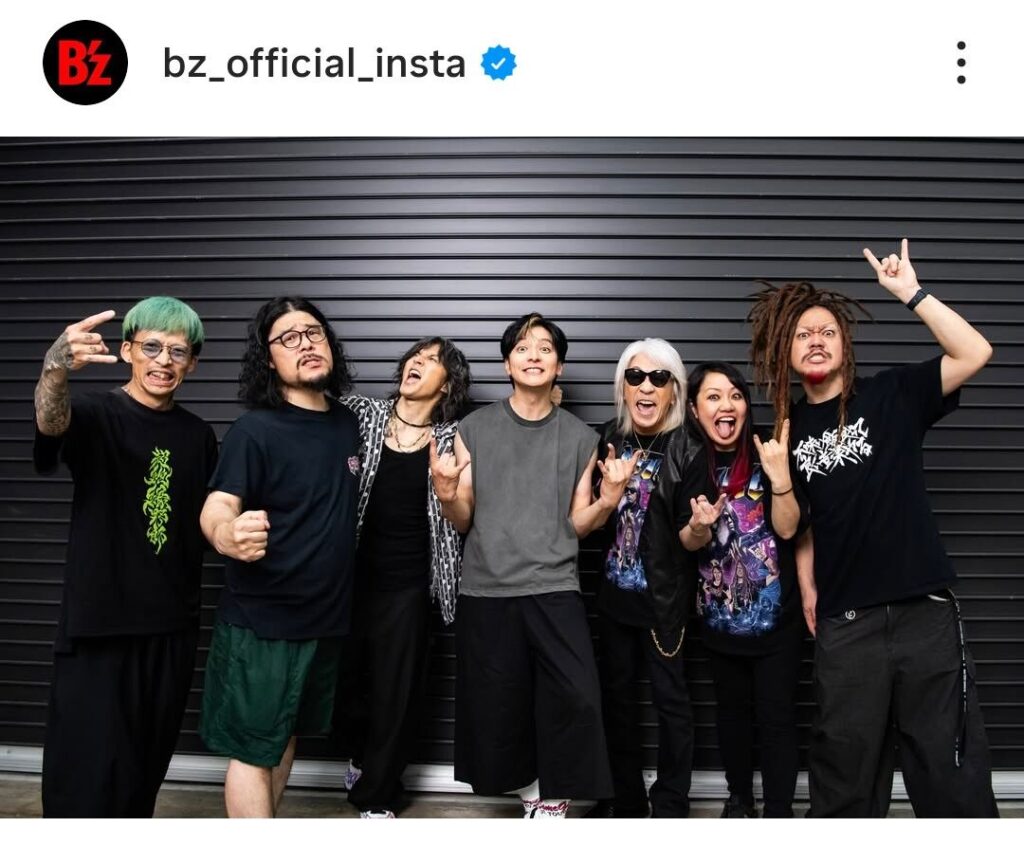 「Ｂ’ｚ」公式インスタグラム（＠ｂｚ＿ｏｆｆｉｃｉａｌ＿ｉｎｓｔａ）より