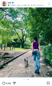 Koki,のインスタグラム（＠koki）から - スポニチ Sponichi Annex