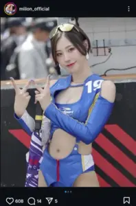 人気レースクイーン・有栖未桜　ブルーの“穴あき”コスチューム姿披露に「かわかっこいい」「素敵」 - スポニチ Sponichi Annex 芸能