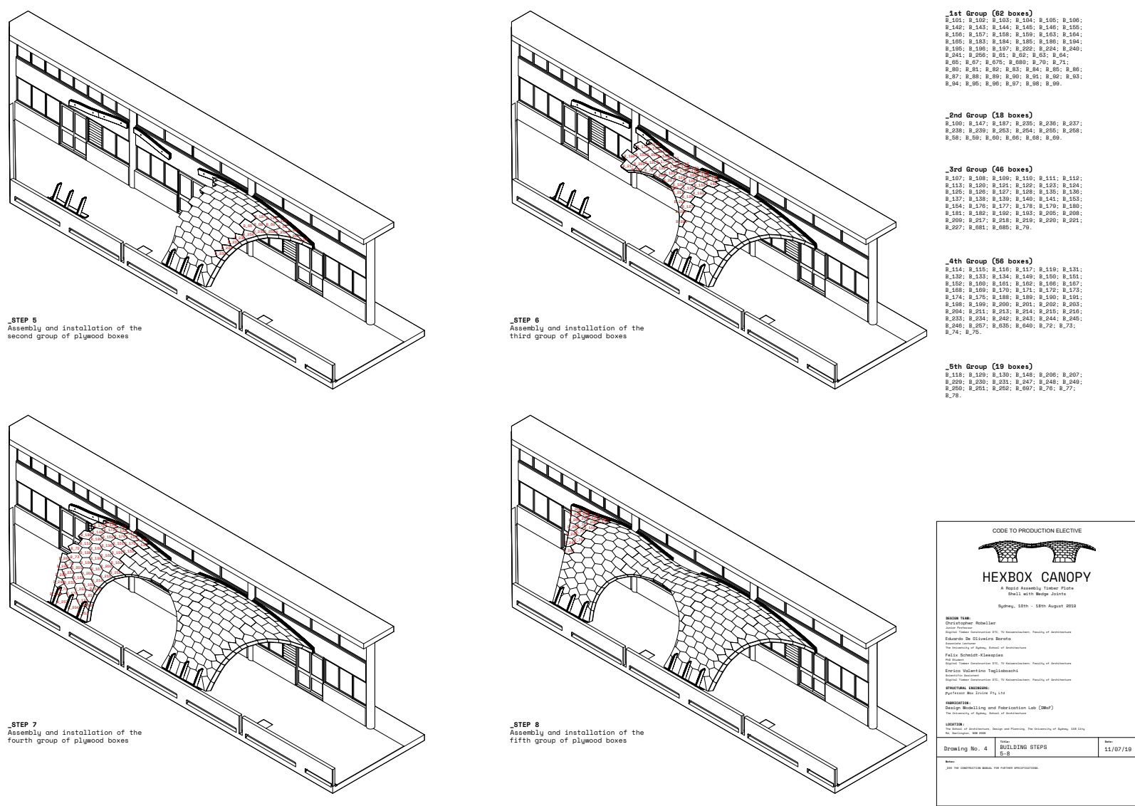 〈HexBox Canopy〉設計：DTC & Code-to-Production Team