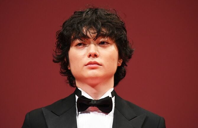 東京国際映画祭が開幕。俳優の染谷将太、東京国際映画祭にて=2017年10月25日、東京・六本木