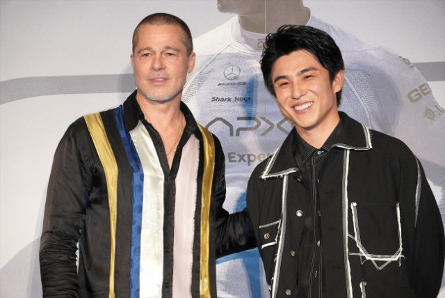 ブラッド・ピット、中尾明慶に現金と金言のプレゼント！「夜があれば、朝が来る」