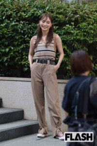 “びしょ濡れ”写真公開の内田理央　“物議の元カレ”が結婚発表でファンからは“別れてよかった”安堵の声も