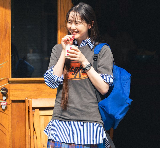 Tシャツ on シャツって意外と新鮮！夏も重ね着を楽しみましょう【FUDGE 7月号連動企画-エミリーの1ヶ月留学記 | DAY 09】 | FUDGE FRIEND | ファッション