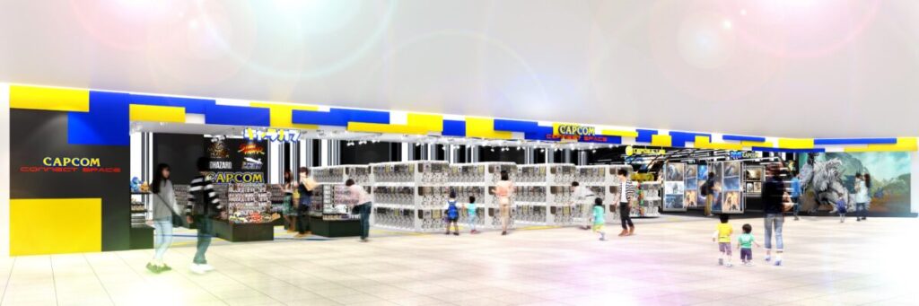 カプコンの“いま”に飛び込め！「KITTE大阪」に全国初の体感型エンタメ空間「CAPCOM CONNECT SPACE」が7月18日(金)オープン！｜アミューズメント＆ショップ｜株式会社カプコン