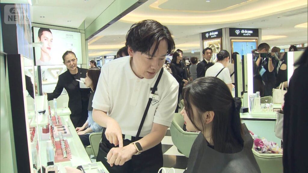 改装中の西武池袋本店 化粧品フロア先行オープン 高級ブランドなど広さ1.4倍に - テレ朝NEWS