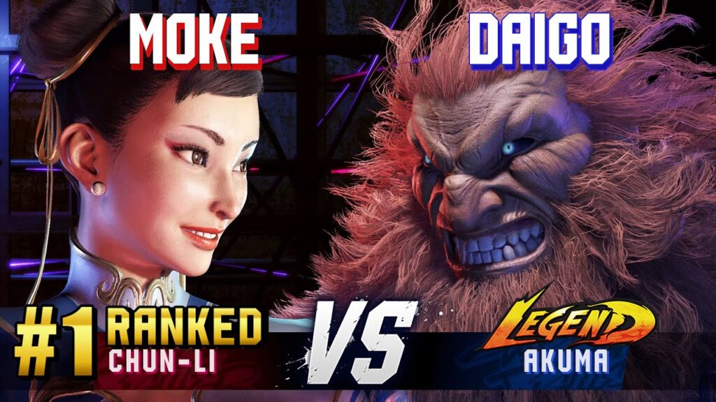 SF6 ▰ MOKE (#1 Ranked Chun-Li) vs DAIGO (Akuma) ▰ High Level Gameplay SF6 ▰ MOKE (#1 Ranked Chun-Li) vs DAIGO (Akuma) ▰ High Level Gameplay