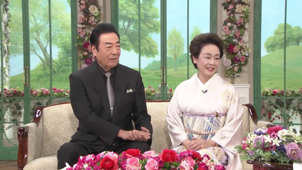 徹子の部屋 内容：〜金婚式迎え夫婦で初トーク!結婚生活は4000万の借金から…!〜高橋英樹さん&妻・美恵子さんが今日のゲストです。  出演：高橋英樹&美恵子夫妻