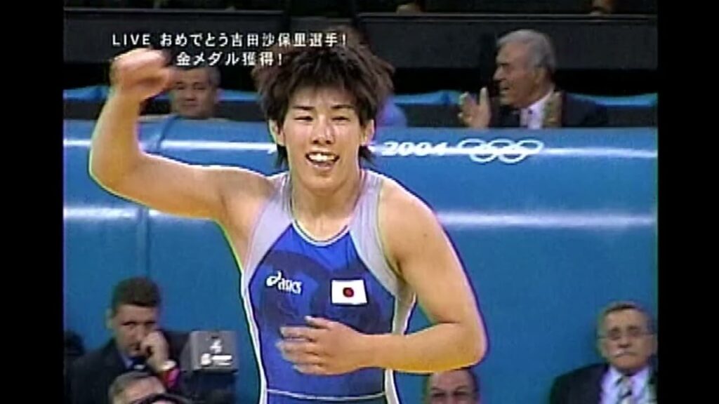【吉田沙保里】初の五輪は対外国人７４連勝で金メダル